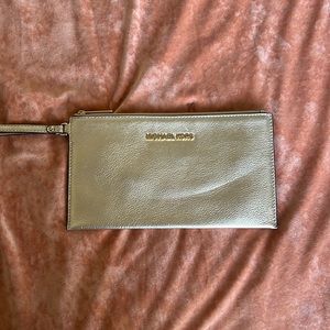 Michael Kors Leather Wristlet